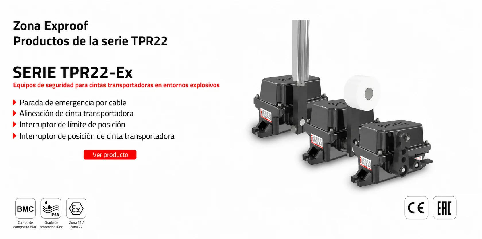 Productos ATEX antideflagrantes